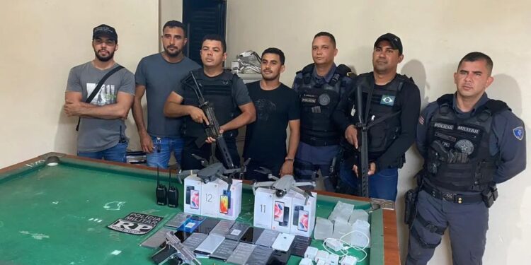 Polícia Militar do Maranhão em conjunto com empresários locais conseguiu prender os indivíduos envolvidos no assalto